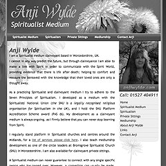 Anji Wylde Spiritualist Medium