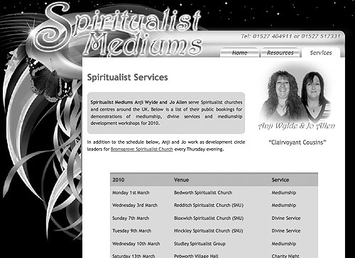 Spiritualist Medium