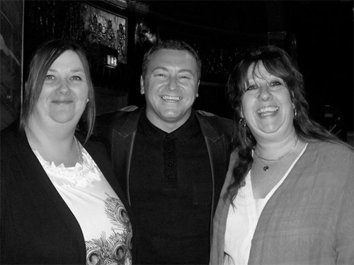 Jo Allen, Gordon Smith and Anji Wylde